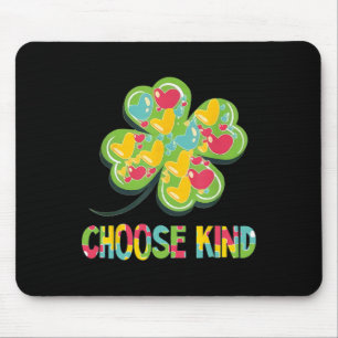 Wähle Kind - Autismus Awareness Anti Bully St Patr Mousepad