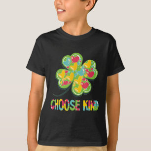 Wähle Kind - Autismus Awareness Anti Bully St Patr T-Shirt