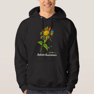 Wähle Kind Autismus Awareness Montag Frauen Sonnen Hoodie