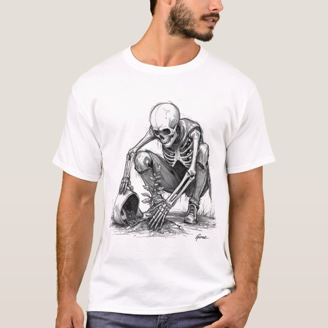 Wähle Leben statt Krieg – Anti-WW3-Statement-Shirt T-Shirt (Vorderseite)
