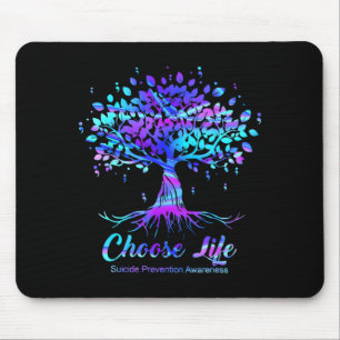 Wähle Lebenspräventionsbewusstsein dankbares Leben Mousepad