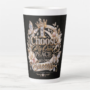Wähle meinen eigenen Frieden und Erfolg Milchtasse