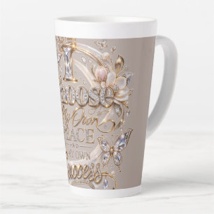Wähle meinen eigenen Frieden und Erfolg Milchtasse