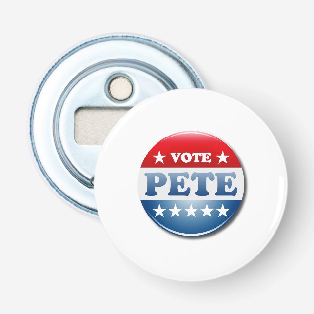 Wähle Pete 2020 Flaschenöffner (Vorderseite)