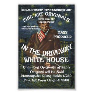 Wähle politisch patriotisch Trump Republikanische  Fotodruck