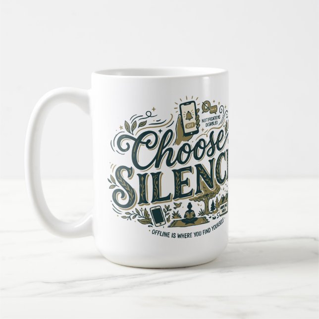 Wähle Stille Kaffeetasse (Links)