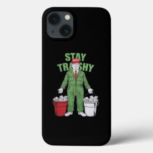 Wähle Trump Müllmann Bleib Schmutzig 2024 Wahl  Case-Mate iPhone Hülle