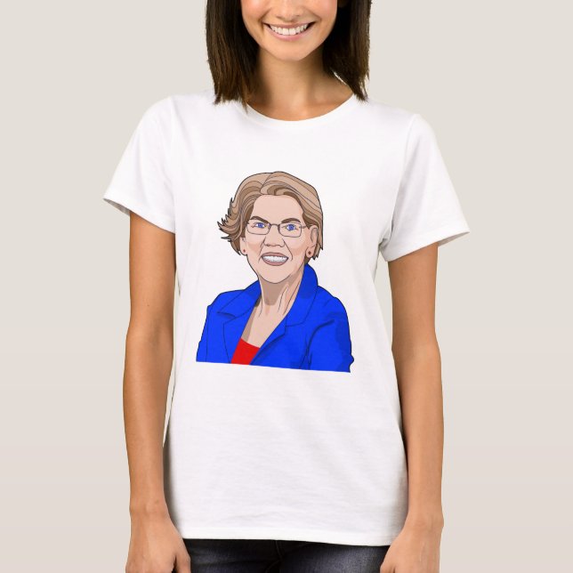 Wahlelizabeth Warren T-Shirt (Vorderseite)