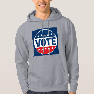 WÄHLEN – Lassen Sie Ihre Stimme Hören Hoodie