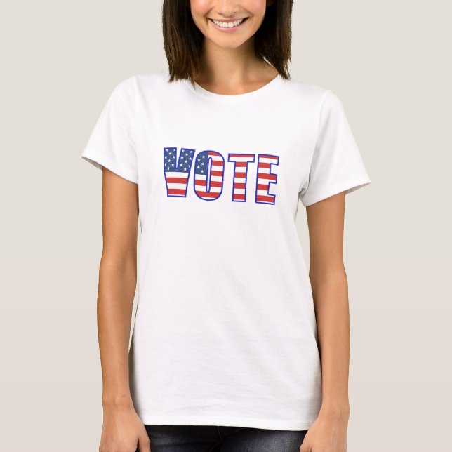 Wahlen Politisches Shirt (Vorderseite)