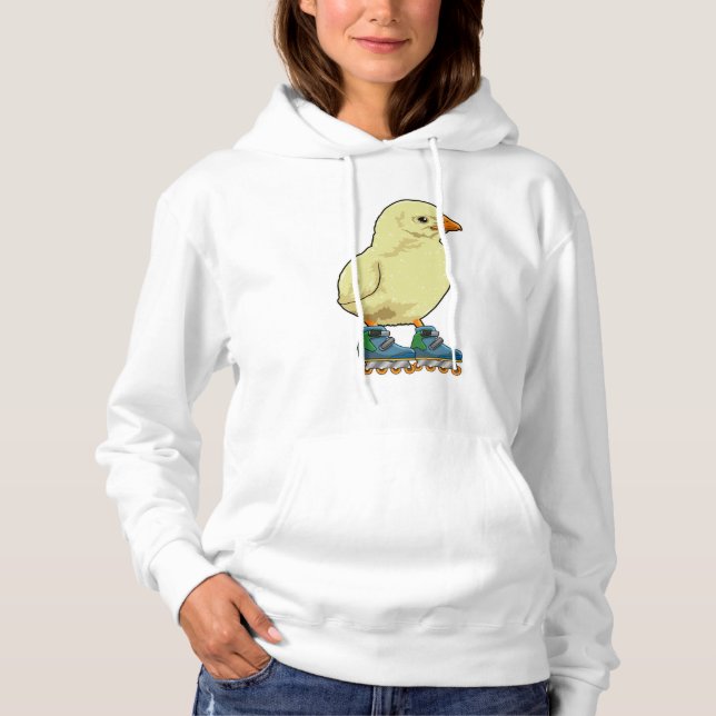 Wählen Sie als Inline-Skater mit Inline-Skaten aus Hoodie (Vorderseite)