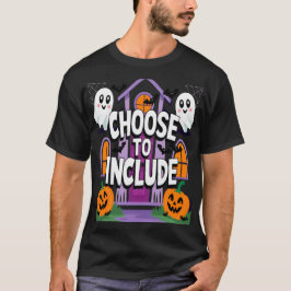 Wählen Sie aus: Halloween Ghost und Pumpkin T-Shirt