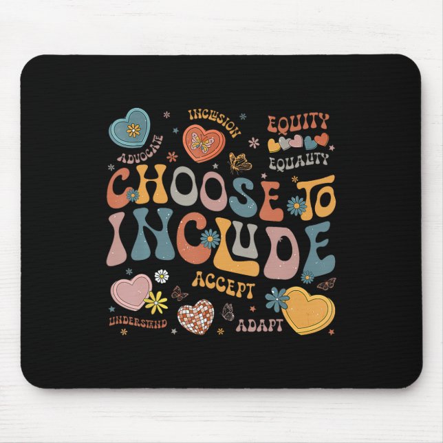 Wählen Sie Autismus Awaren, um Integrationsproblem Mousepad (Vorne)