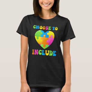 Wählen Sie Autismus Awareness Educational Tea T-Shirt