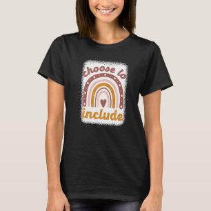 Wählen Sie Autismus für Bildung-Speziallehrer T-Shirt