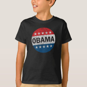 Wählen Sie Barack Obama 2012 Vintages Knopf-Shirt T-Shirt