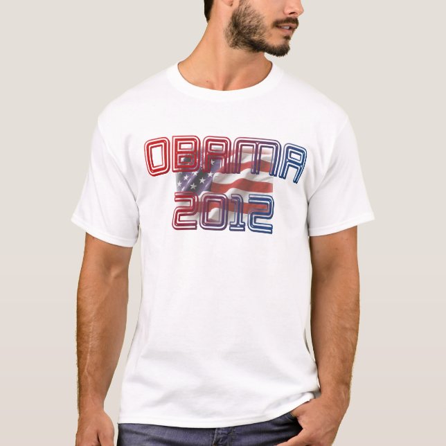 Wählen Sie Barack Obama wieder T-Shirt (Vorderseite)