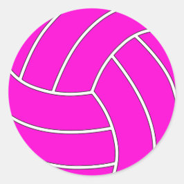 Wählen Sie beliebige farblich angepasste Volleybal Runder Aufkleber