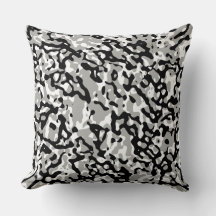 Wählen Sie die Farbe "B/W Marmor" Design Kissen 1