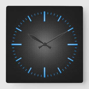 Wählen Sie die RGBY-Messeeffekt-Uhr für die Farb Quadratische Wanduhr