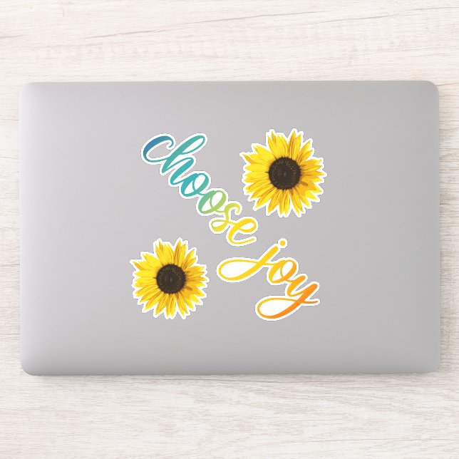 Wählen Sie die Sonnenblume Aufkleber (Computer)