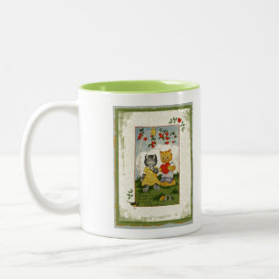 Wählen Sie die Valentine-Tasse "Mein Herz" aus Zweifarbige Tasse