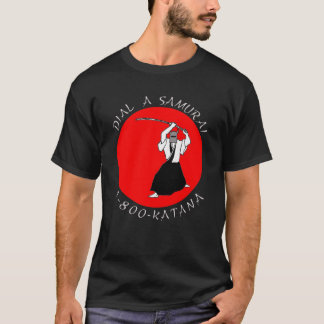 Wählen Sie ein Samurai-Dunkelheits-T-Shirt T-Shirt