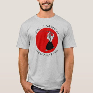 Wählen Sie ein Samurai-T-Shirt T-Shirt