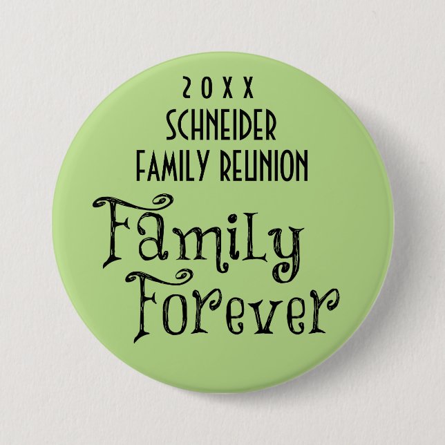 Wählen Sie ein Wiedersehen-Geschenk für eine Farbf Button (Vorderseite)