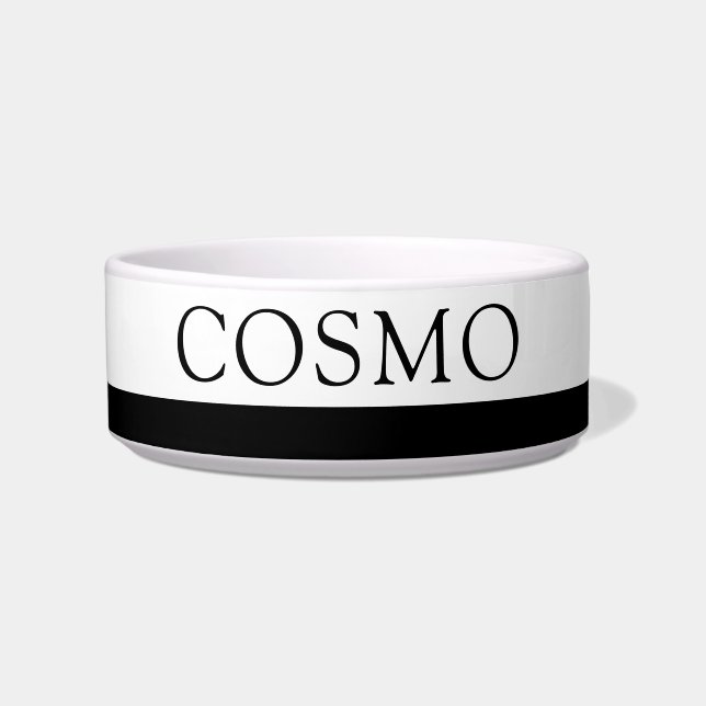 Wählen Sie eine beliebige Farbe für den Namen des  Napf (Vorderseite)