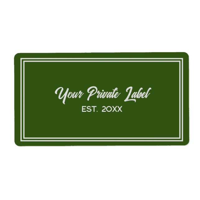 Wählen Sie eine Farbe für Ihr privates Label (Vorne)