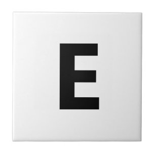 Wählen Sie einen beliebigen Buchstaben Schriftar Fliese