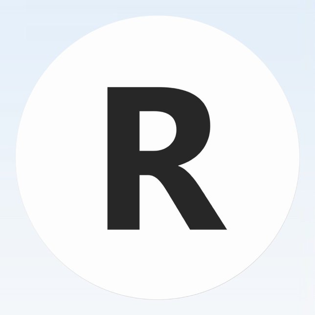 Wählen Sie einen Buchstaben aus | Schriftart: Offe Runder Aufkleber (Von Creator hochgeladen)