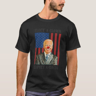 Wählen Sie einen Clown, der ein Circus Anti-Biden- T-Shirt