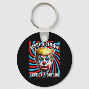 Wählen Sie einen Clown erwarten einen Circus Anti- Schlüsselanhänger