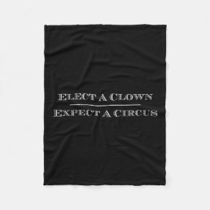 Wählen Sie einen Clown erwarten einen Circus T Shi Fleecedecke