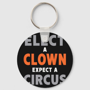 Wählen Sie einen Clown erwarten einen Zirkus - Ant Schlüsselanhänger