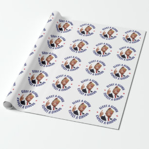Wählen Sie einen Clown, erwarten Sie einen Zirkus  Geschenkpapier