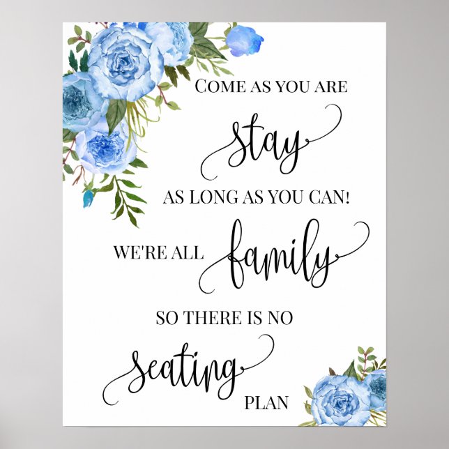 Wählen Sie einen Platz auf beiden Seiten der Hochz Poster (Vorne)