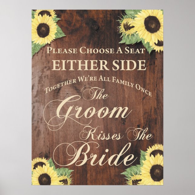 Wählen Sie einen Platz, kein Side Poster (Vorne)