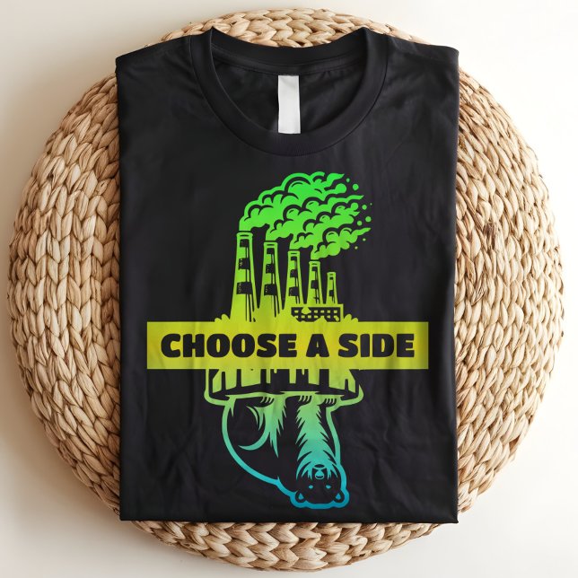 Wählen Sie einen Side Environmental Awareness Akti Tri-Blend Shirt (Von Creator hochgeladen)