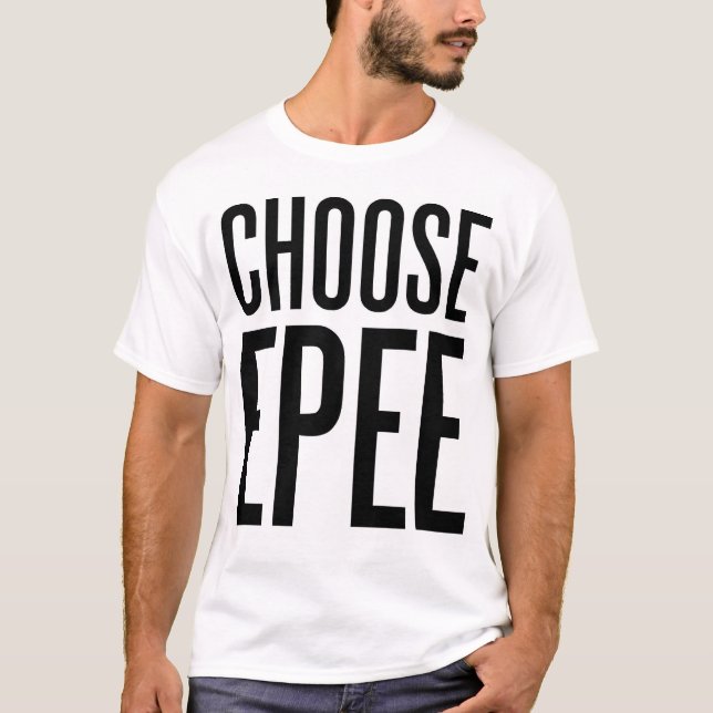 Wählen Sie Epee T-Shirt (Vorderseite)