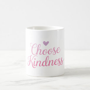 Wählen Sie Freundlichkeit Kaffeetasse