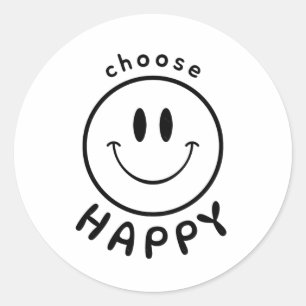 Wählen Sie Happy Design Sticker