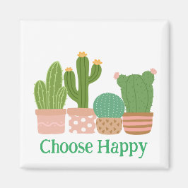 Wählen Sie Happy floral magnet