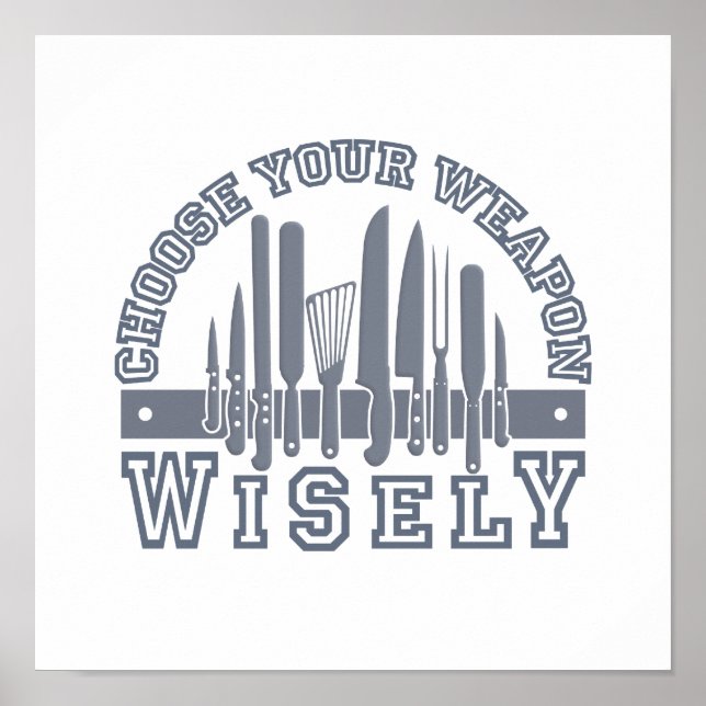 Wählen Sie Ihr eigenes Waffenposter aus Poster (Vorne)