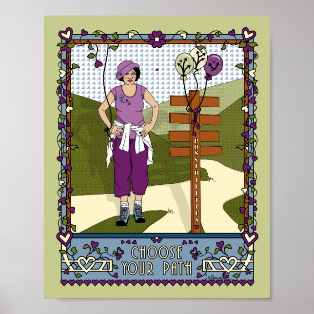 Wählen Sie Ihr Path_A_8x10-Poster aus Poster (Vorne)