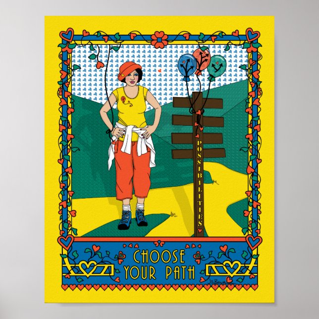 Wählen Sie Ihr Path_B_8x10-Poster aus Poster (Vorne)