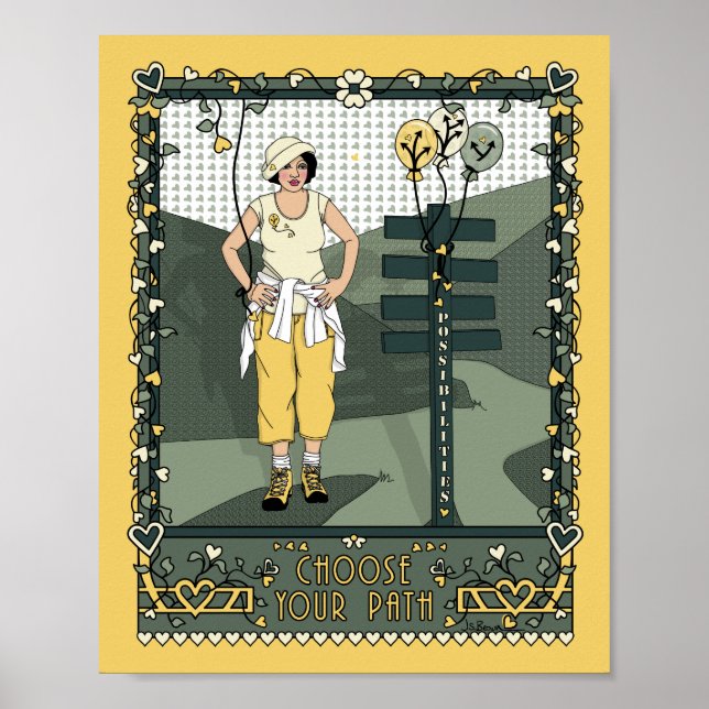 Wählen Sie Ihr Path_C_8x10-Poster aus Poster (Vorne)