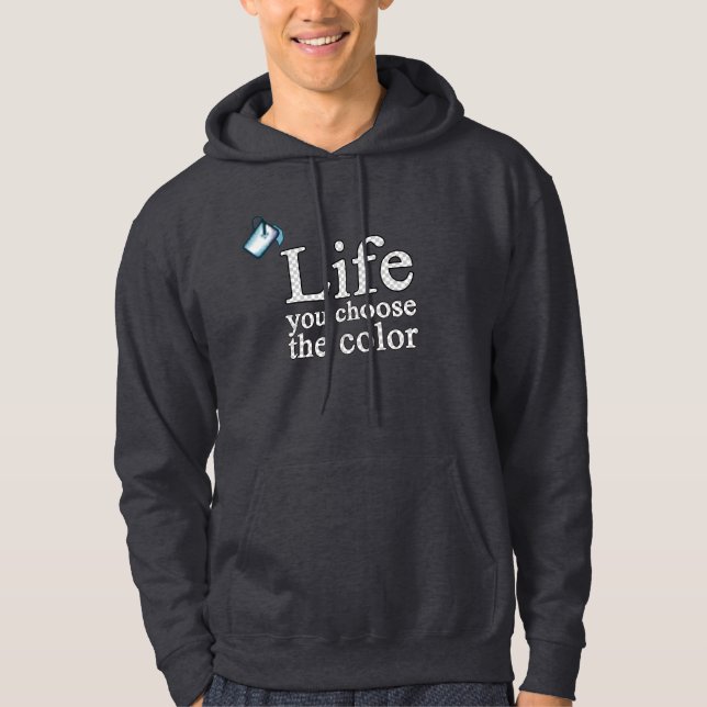 Wählen Sie Ihr Schicksal aus Hoodie (Vorderseite)